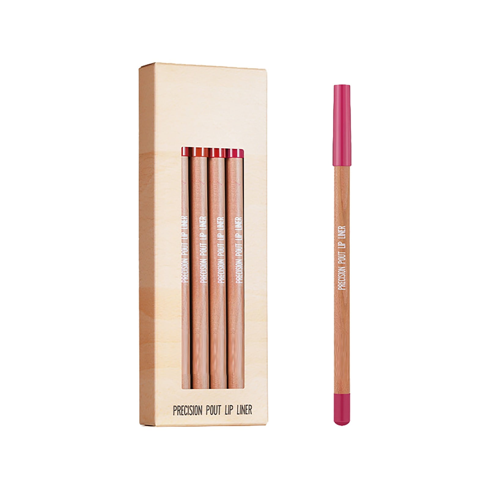 Lip liner pencil How to apply lip liner Lip liner tutorial Nude lip