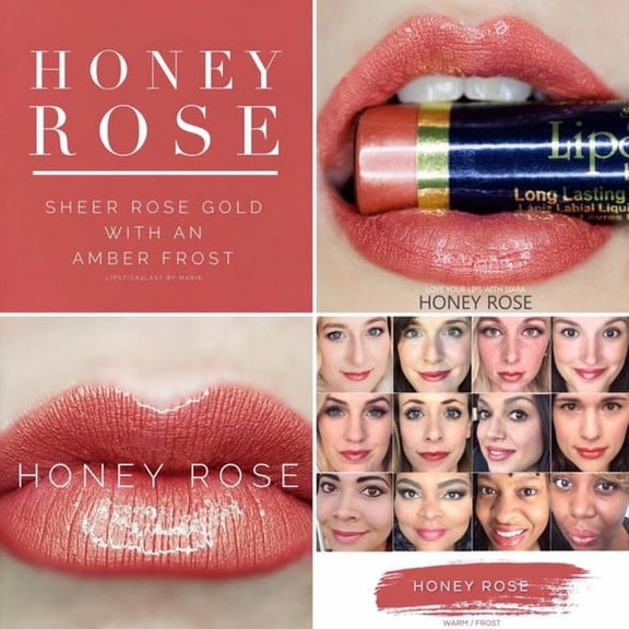 LipSense by SeneGence Long Lasting Liquid Lip Color Honey Rose 0.25oz