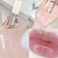 Lipgloss Crystal Jelly Lip Oil Moisturizing Lipstick and Reducing Lines