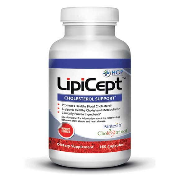 LipiCept 180 Capsules - Cholesterol Support by HCP Formulas