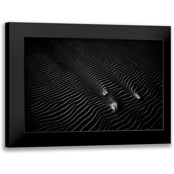 Lipinski, Waldemar 14x11 Black Modern Framed Museum Art Print Titled - Sand #2