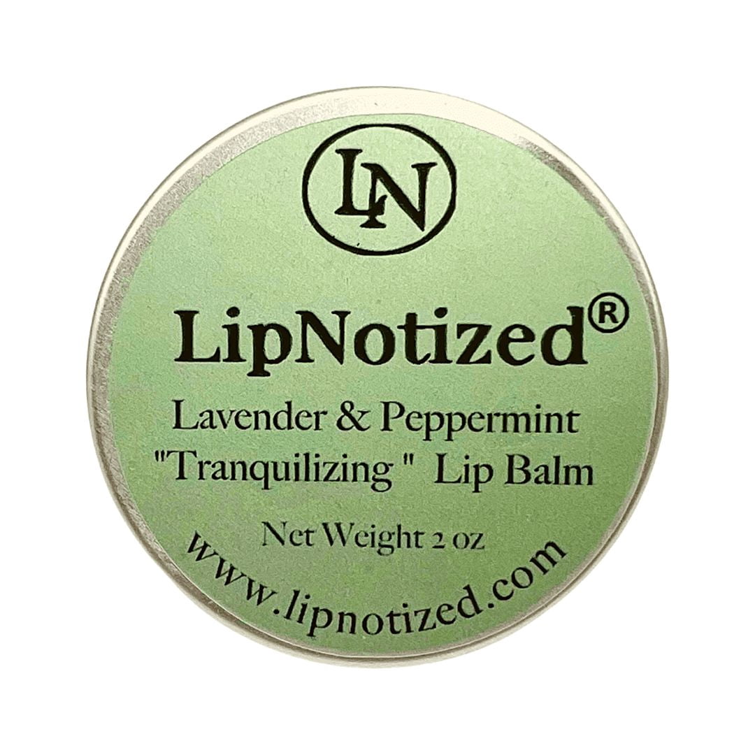 Lipnotized Lavender & Peppermint 2 oz Lip Balm with Healing and