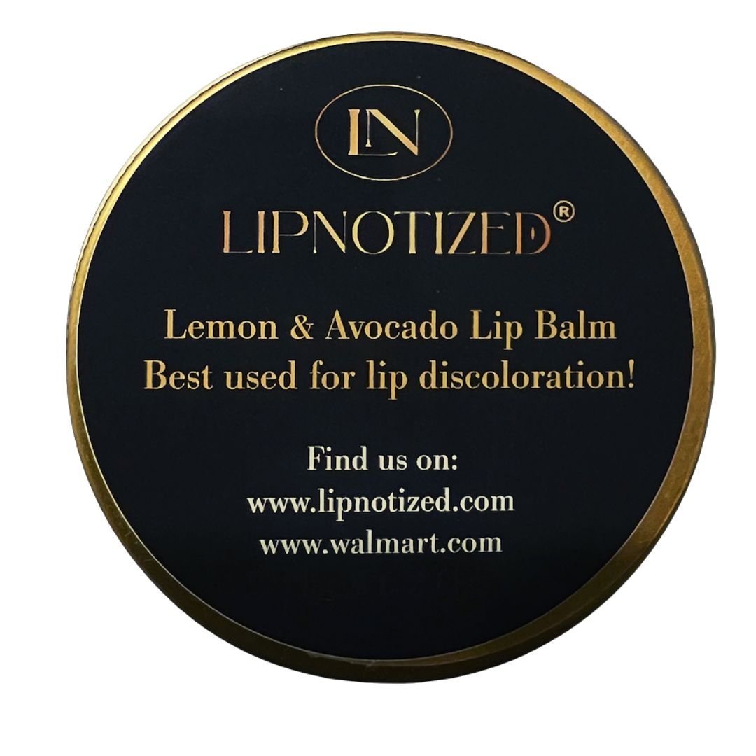 Lipnotized Lemon & Avocado 2 oz Lip Balm to help Treat and Reverse lip