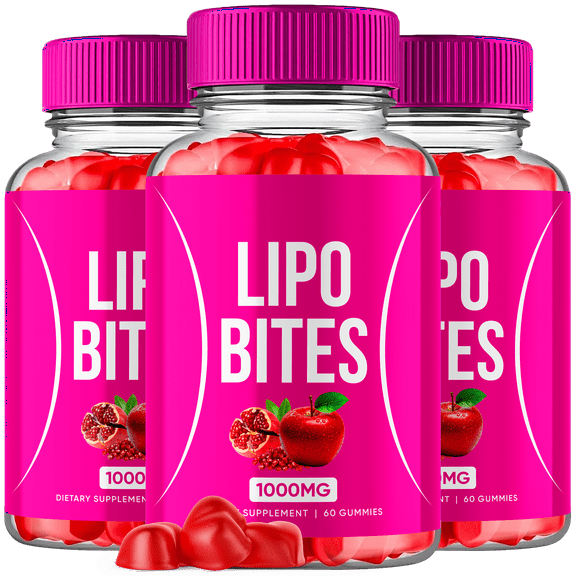 Lipo Bites Keto Apple Cider Vinegar Gummies Max Strength ACV Supplement 180 Gummies