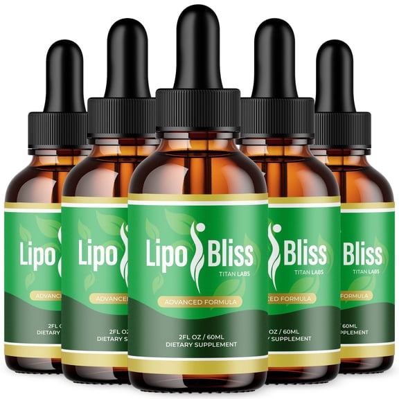 Lipo Bliss Advanced Formula Drops to Support Active Lifestyle LipoBliss 150 Servings