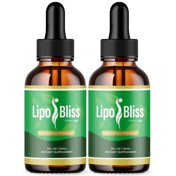 Lipo Bliss Advanced Formula Drops to Support Active Lifestyle LipoBliss 60 Servings