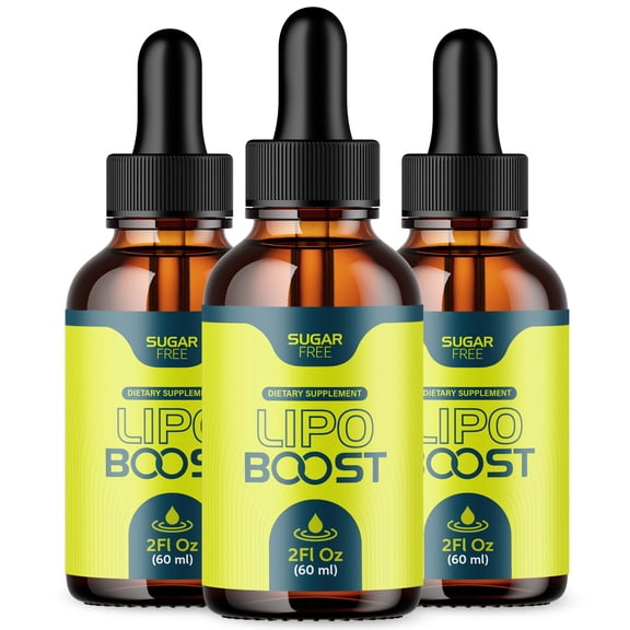 Lipo Boost Advanced Formula Drops Supporting Your Active Lifesyle Naturally LipoBoost 90 Servings