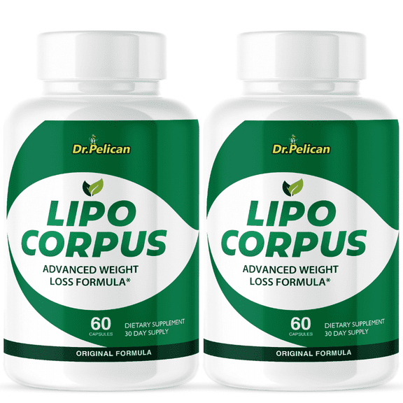 Lipo Corpus-Digestive Support- 2 Bottles- 120 Capsules
