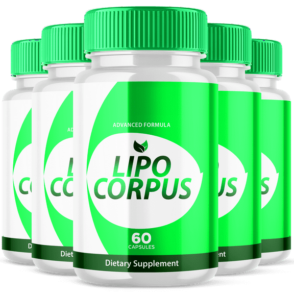 Lipo Corpus Pills Advanced Fitness and Energy Support Supplement All Natural Lipocorpus 300 Capsules