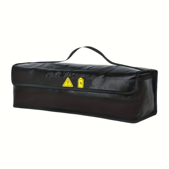 Lipo Fireproof Safe Bag Ebike Accessories Battery Charging Case Explosionproof Large Capacity Lipo Battery Storage Guard Safe Pouch