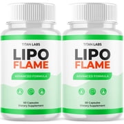 Lipo Flame Advanced Formula Pills Supporting Your Active Lifesyle Naturally LipoFlame Capsules 2 Pack