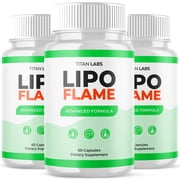 Lipo Flame Advanced Formula Pills Supporting Your Active Lifesyle Naturally LipoFlame Capsules 3 Pack