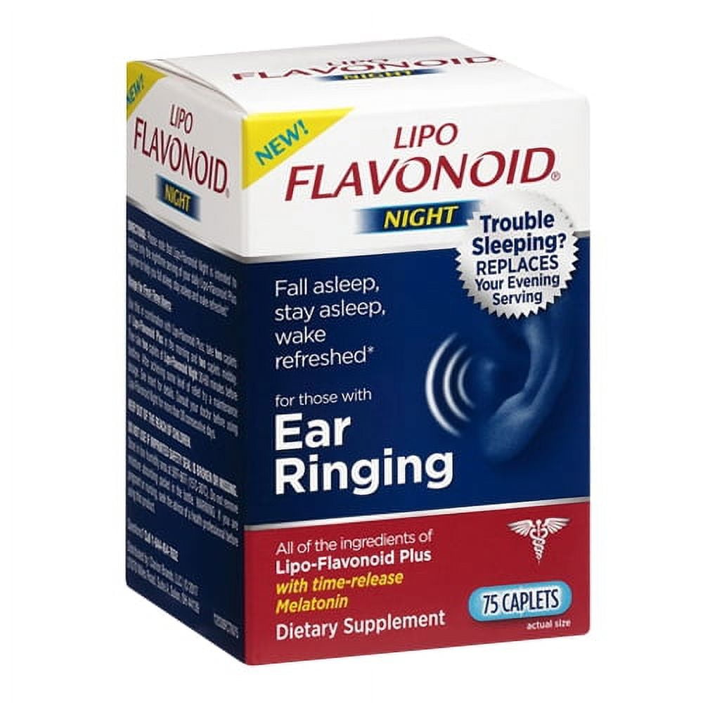 Lipo-Flavonoid Plus Ear Health Supplement, 75 Ct