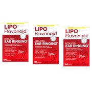 Lipo-Flavonoid Plus Extra Strength Unique Ear Health Formula, 100ct, 3-Pack