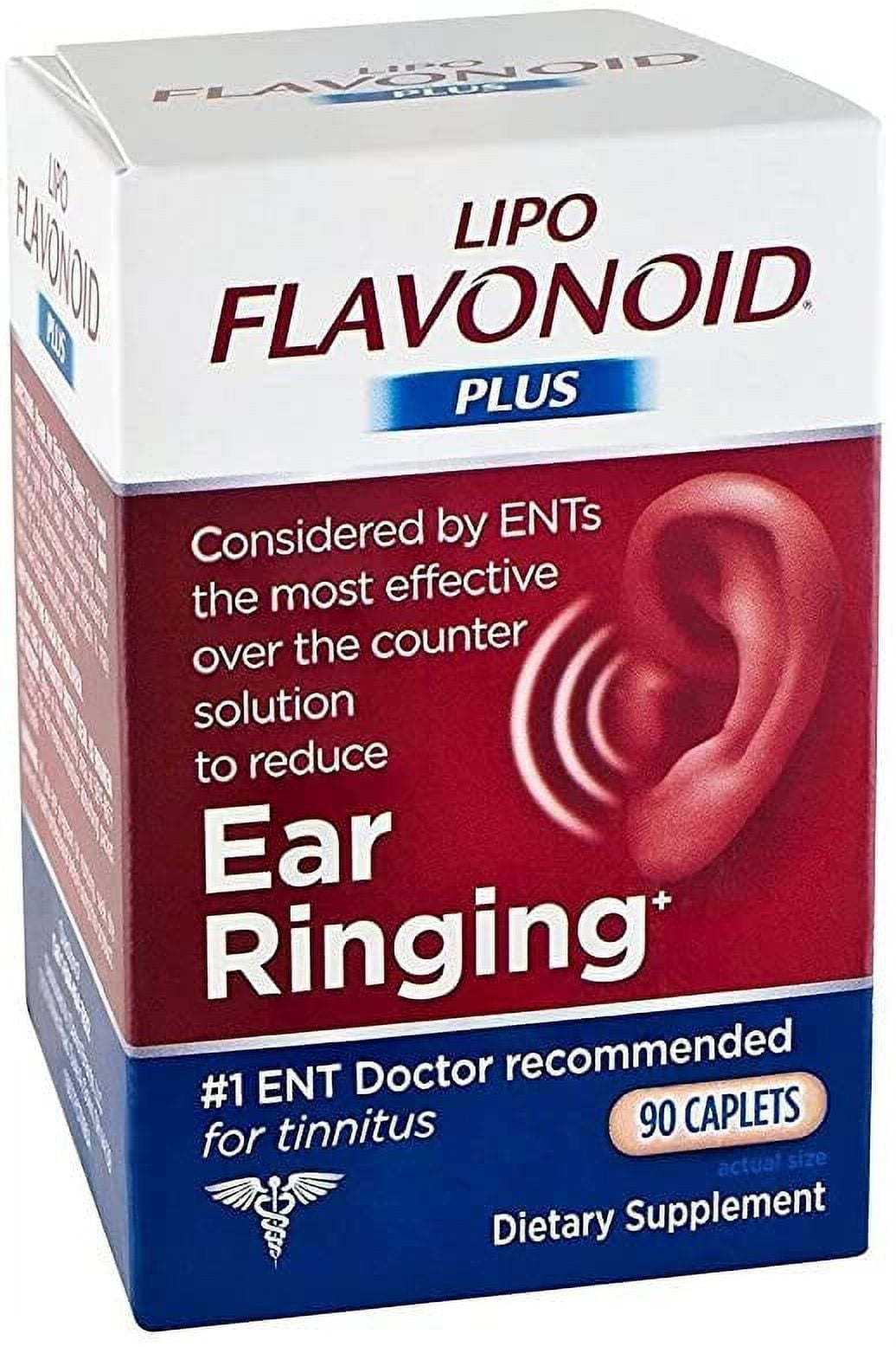 Lipo Flavonoid Plus Tinnitus Supplement, Inner Ear Health &amp; Ringing ...