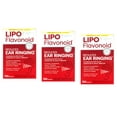 thumbnail image 1 of Lipo Flavonoid Ear Ringing Relief Supplement, Clinically Tested Ingredients, 100 Caplets (pack of 3), 1 of 5