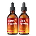 thumbnail image 1 of Lipo Forme Liquid Supplement Drops, LipoForme All Natural Formula for Men and Women, Maximum Strength (2 Pack), 1 of 7
