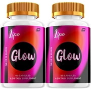 Lipo Glow Keto Capsules - LipoGlow Advanced Formula, Lipo Glow Keto Pills Maximum Strength, 2 Pack, 120 Capsules