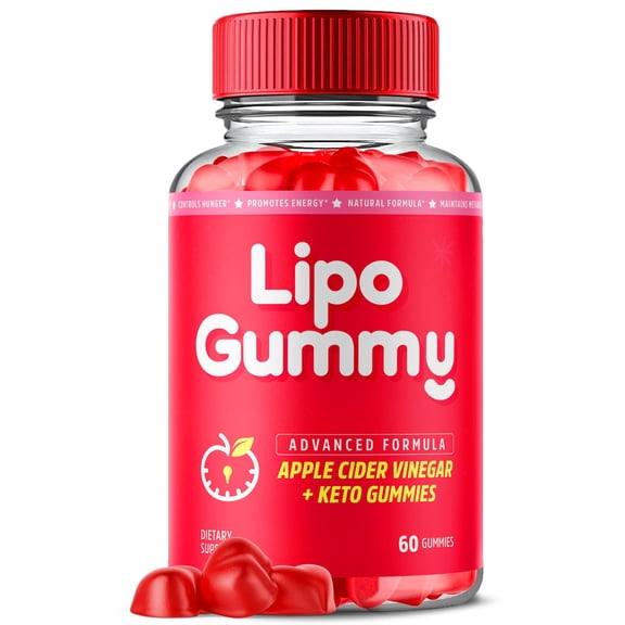 Lipo Gummy Keto ACV Gummies 1000MG Advanced Formula Vitamin LipoGummy 60 Gummies