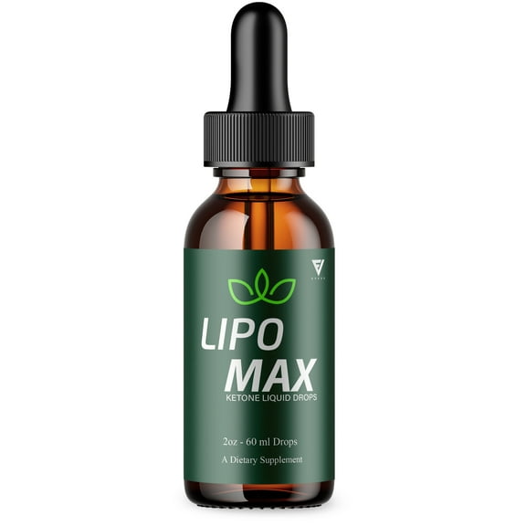 Lipo Max Advanced Drops, LipoMax Premium Daily Overall Health Formula Support Supplement (2oz)