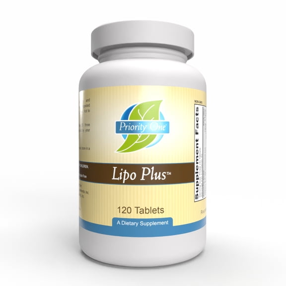 Lipo Plus (120 Tablets) Priority One's Lipo Plus is a natural supplement designed to help maintain healthy liver function.*