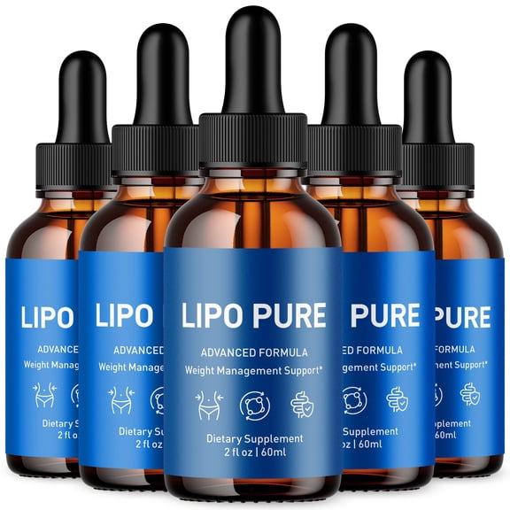 Lipo Pure Advanced Formula Drops Supporting Your Active Lifesyle Naturally LipoPure 150 Servings