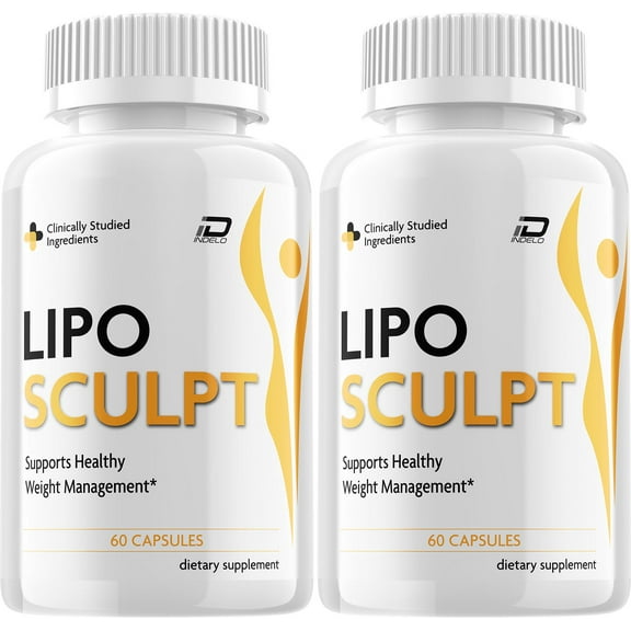 Lipo Sculpt Keto Capsules  LipoSculpt Advanced Formula, Maximum Strength, 2 Pack, 120 Capsules