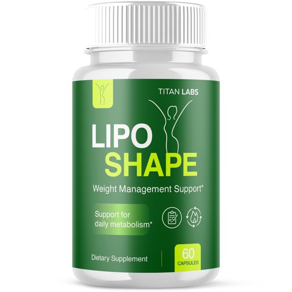 Lipo Shape Advanced Formula Pills Supporting Your Active Lifesyle Naturally LipoShape 60 Capsules