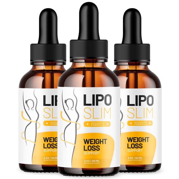 Lipo Slim Advanced Formula Drops Supporting Your Active Lifesyle Naturally LipoSlim 90 Servings