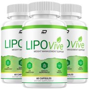 Lipo Vive Keto Capsules - LipoVive Advanced Formula, Lipo Vive Keto Pills Maximum Strength, 3 Pack, 180 Capsules
