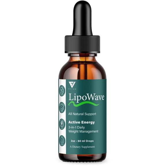 Lipo Wave Daily Health Drops, Lipowave Advanced Overall Wellness (2oz)