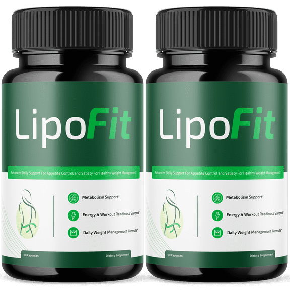 LipoFit Advanced Formula Pills Supporting Energy and Healthy Lifestyle Lipo Fit 120 Capsules