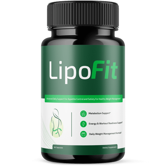 LipoFit Advanced Formula Pills Supporting Energy and Healthy Lifestyle Lipo Fit 60 Capsules