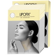 LipoFix. Tighten & Lift Advanced Collagen Neck Mask, Improves Crepey skin & Fine Lines 5Pc