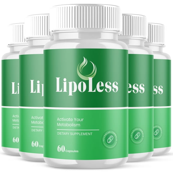 LipoLess Advanced Formula Pills Supporting Energy and Healthy Lifestyle 300 Capsules