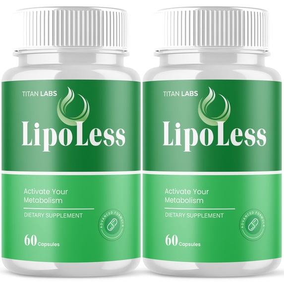 LipoLess Advanced Formula Pills Supporting Your Active Lifesyle Naturally Lipo Less 120 Capsules