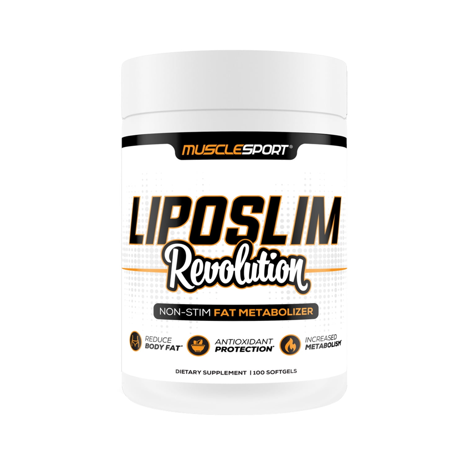 リポスリム LIPO SLIM Musclesport LipoSlim Revolution, Fat Metabolizer with EPA