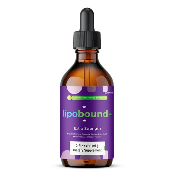 Lipobound Drops Liquid Supplement, Lipo Bound Supplement, All Natural Keto Formula, Overall Wellness & Energy 60 mL (1 Pack)
