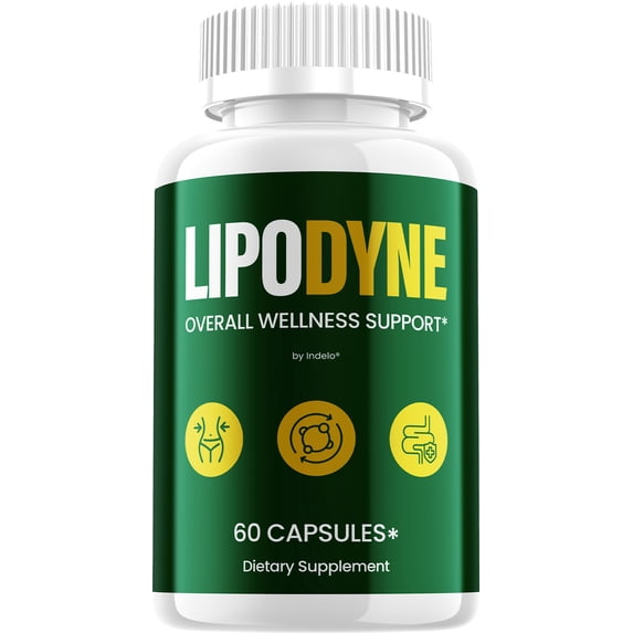 Lipodyne – Advanced Capsule Formula Supplement Pills 1000MG for Daily Health & Wellness Support (60 Capsules)