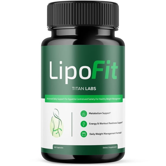 Lipofit Advanced Formula Pills Supporting Your Active Lifesyle Naturally Lipo Fit 60 Capsules