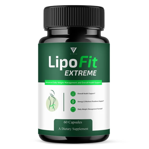 Lipofit Extreme Premium Wellness Supplement, LipoFit Pills (60 Capsules)