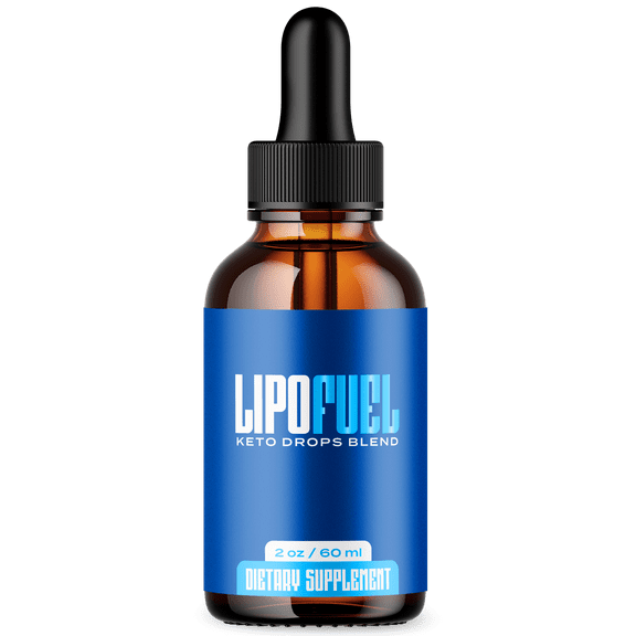 Lipofuel Drops Advanced Formula Supplement Natural Daily Vitamin 30 Servings