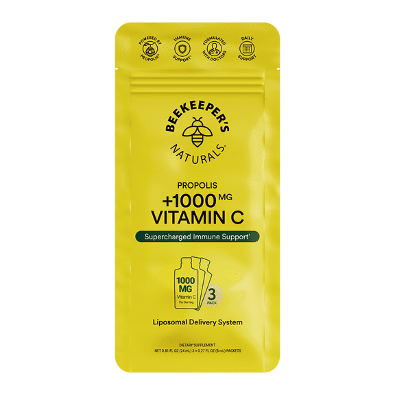 Beekeeper's Naturals Supercharged Immune Support Liposomal 3 Pack