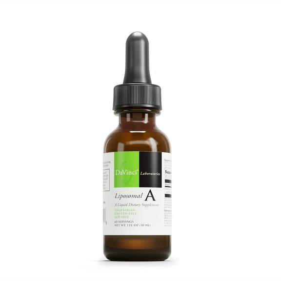 DaVinci Labs Liposomal A - Support Bone, Skin, Gut, Vision & Immune Health* - 60 Servings - 30 ml