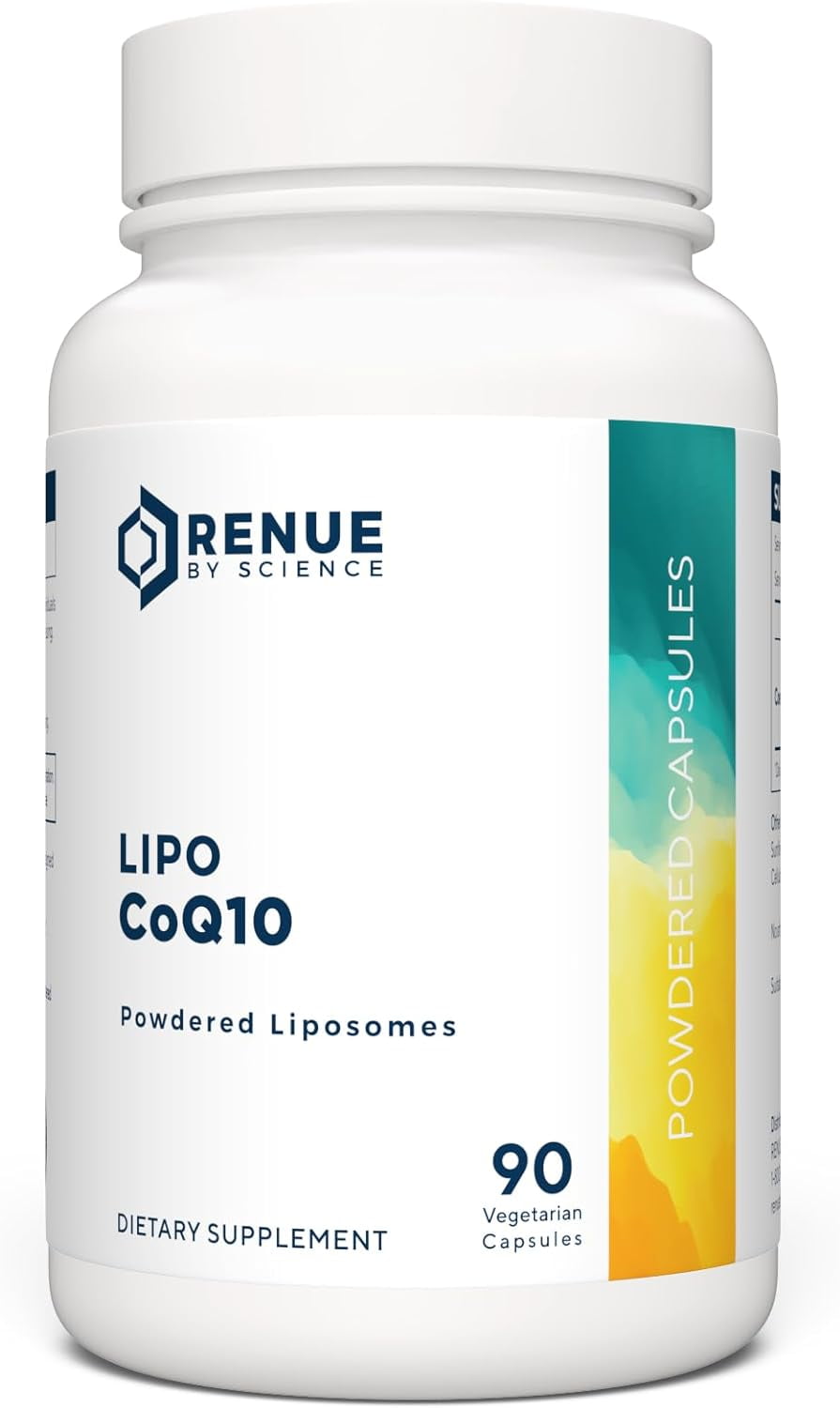 Liposomal CoQ10 (Coenzyme Q10) as Ubiquinol CoQ10 200mg Bioavailable