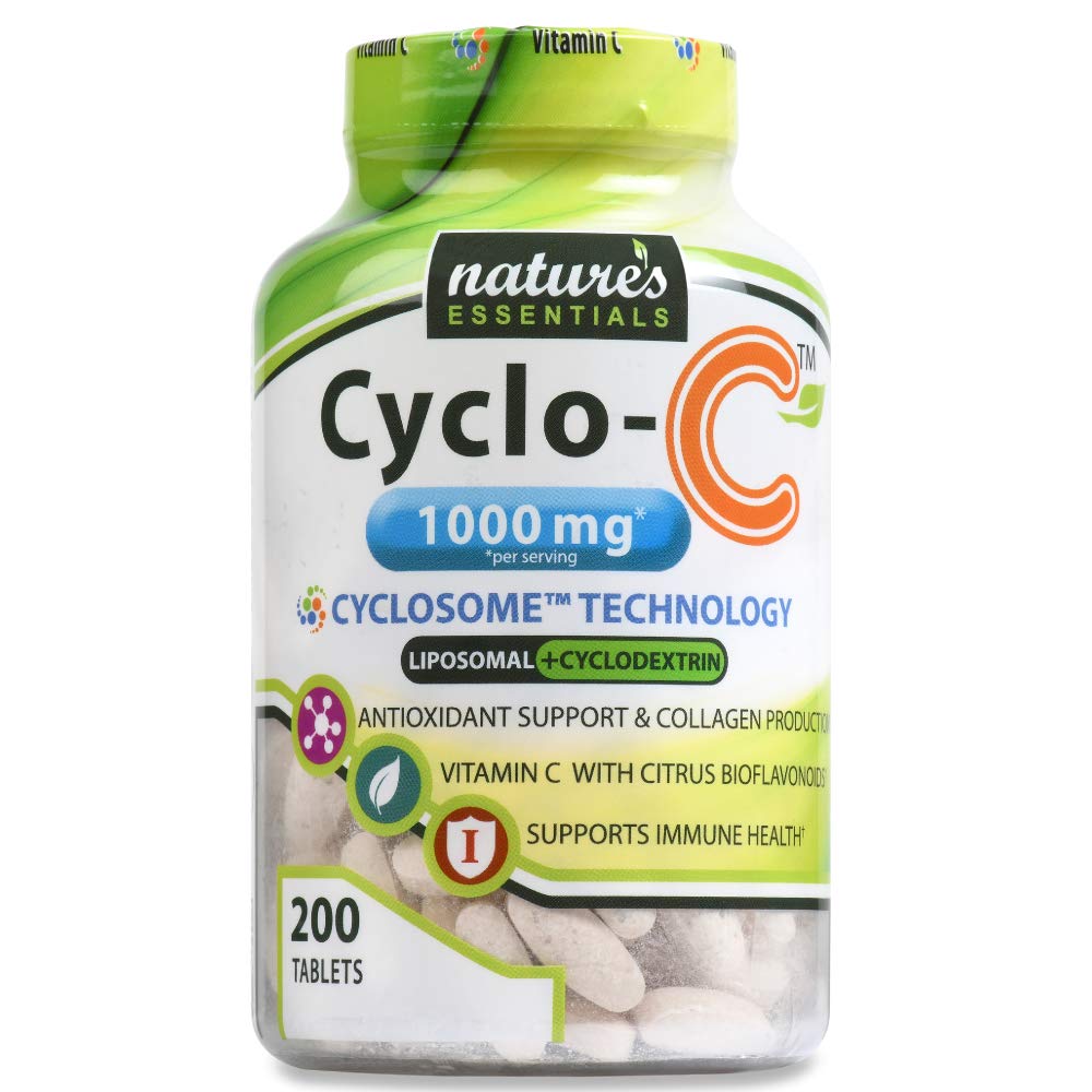 Liposomal Vitamin C CycloC 1000mg Bioflavonoids + Cyclodextrin