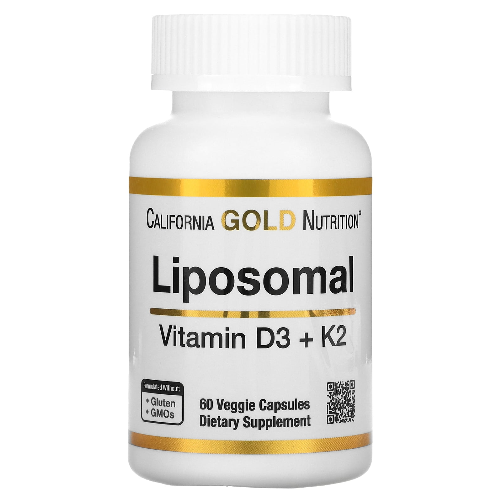 Liposomal Vitamin K2 + D3, Featuring Dry Liposome Delivery Method by