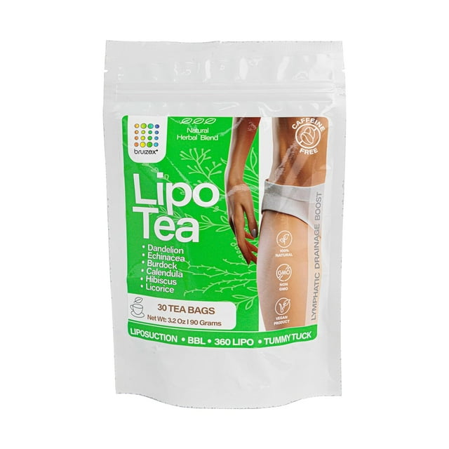 Liposuction Tea Lymphatic Drainage Natural Herbal Tea Blend, for