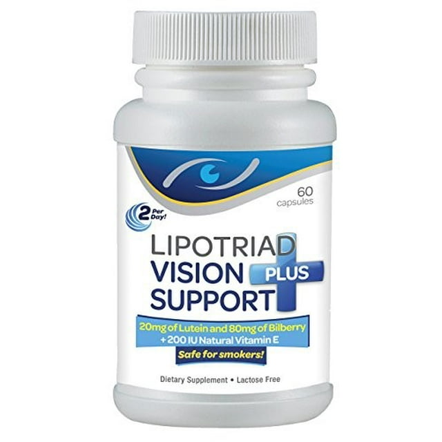 Lipotriad Vision Support Plus, 60 Ct - Walmart.com