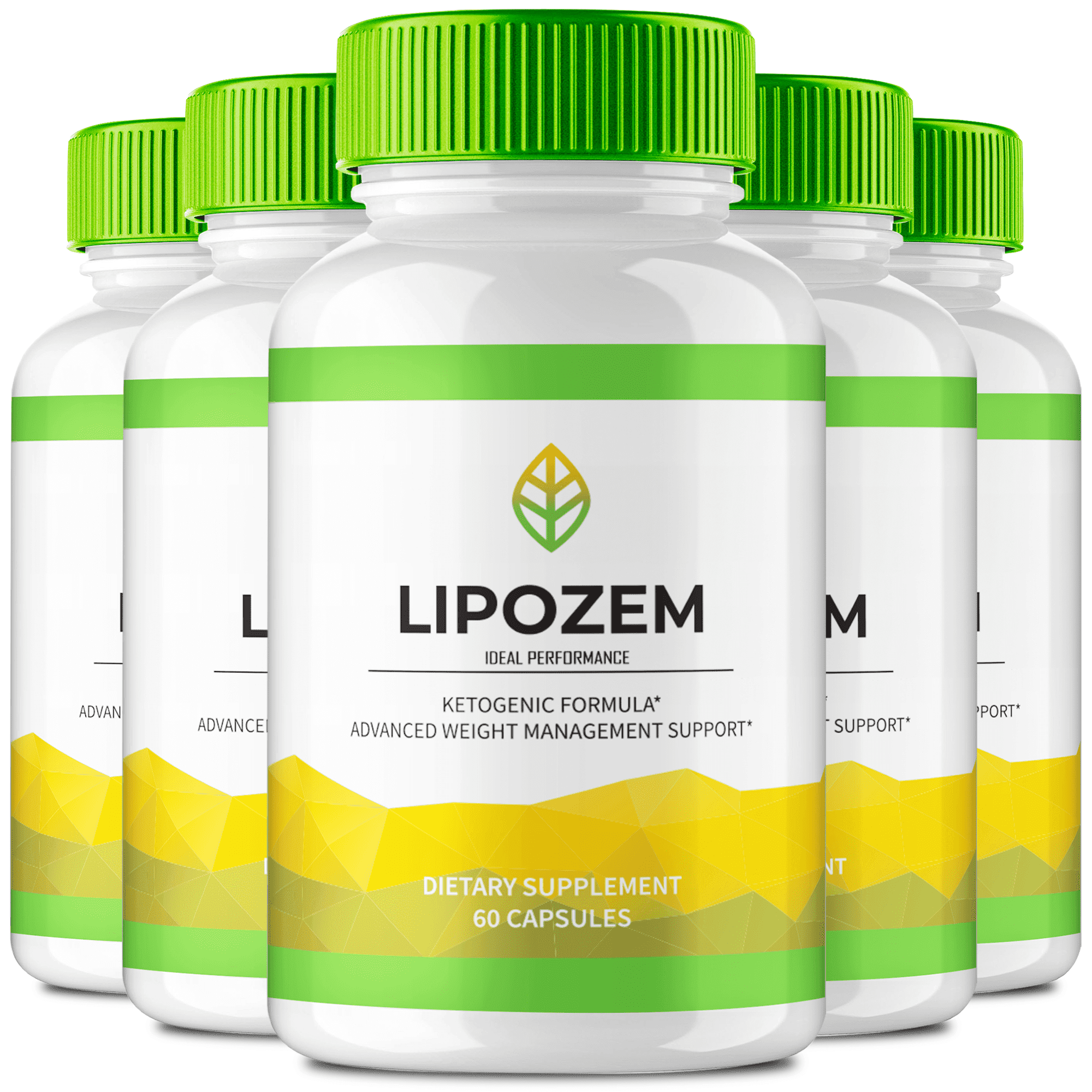 Lipozem Capsules LipoZem Advanced Formula Pills (5 Pack)